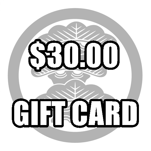 MATSU BUDOGU Gift Card ($30)