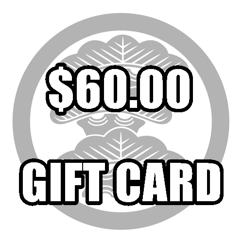 MATSU BUDOGU Gift Card ($60)